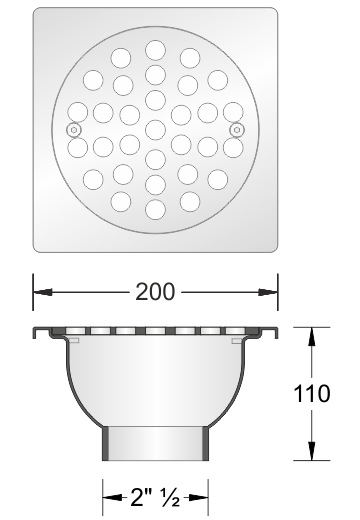 Pozzetto di drenaggio Drain 10/20