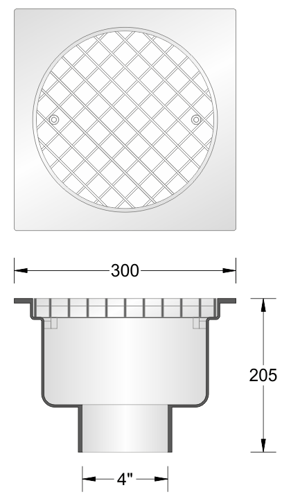 Pozzetto di drenaggio Drain 10/30