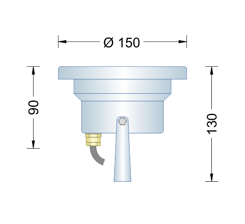 Proiettore sommergibile per fontana PS-LED/LGT18