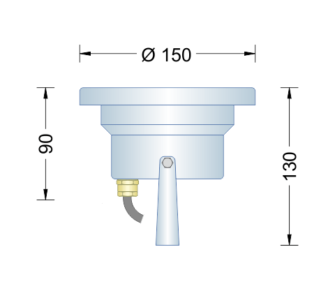 Proiettore sommergibile per fontana PS-LED/LGT27