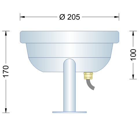 Proiettore sommergibile per fontana PS-LED/LGT54