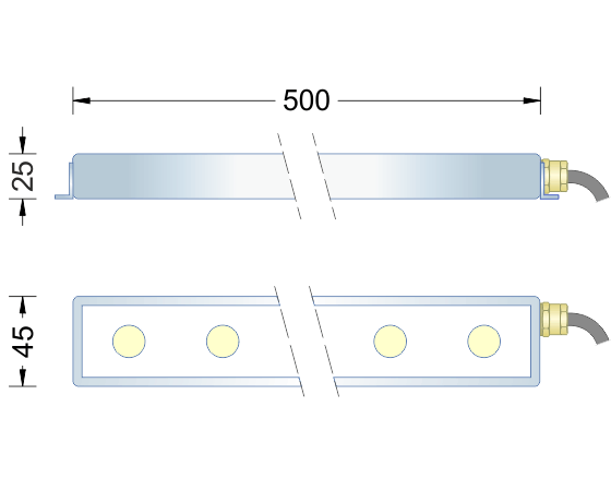 Proiettore sommergibile per fontana PS-LED/LINE21