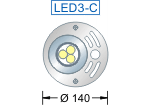 Gruppo di erogazione per fontane Floor-Kit/LED3