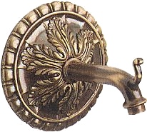 Bocca ornamentale in ottone PE-136
