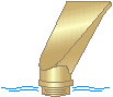 Ugello per fontana Blade